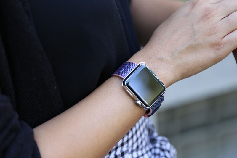 Illustration : Aperçu des nouveaux bracelets (nylon & sport) pour Apple Watch (photos feat. Nora)
