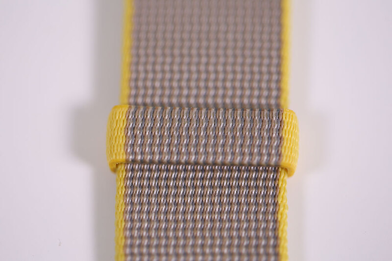 Illustration : Aperçu des nouveaux bracelets (nylon & sport) pour Apple Watch (photos feat. Nora)