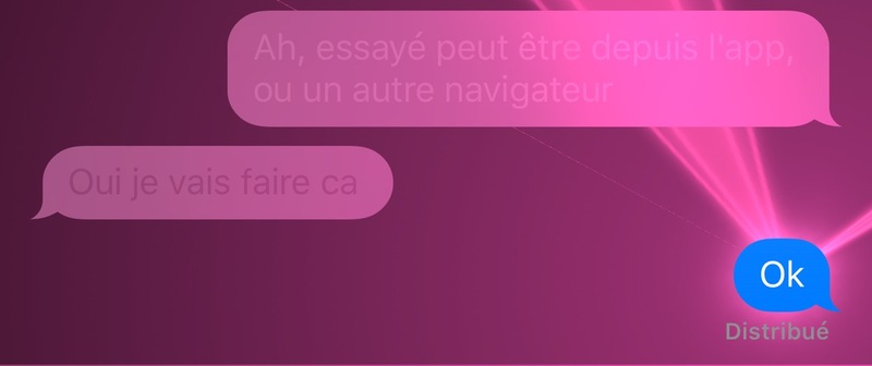 Illustration : Astuce iOS 10 : si vous ne voyez pas les animations dans les iMessages