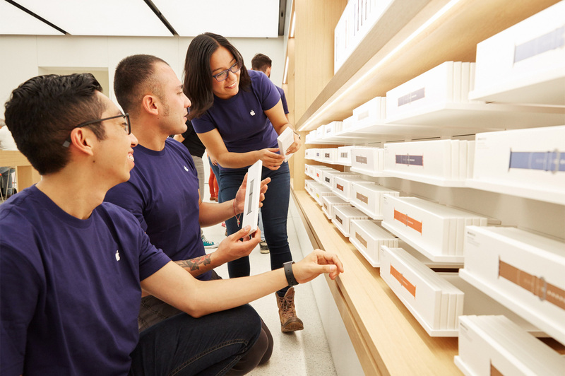 Illustration : Quelques photos de l'ouverture du premier Apple Store de Mexico