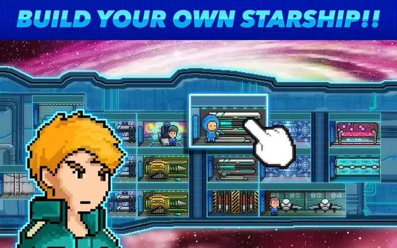 Un jeu de gestion de vaisseaux gratuit sur iOS et Mac : Pixel Starships™ : 8Bit Star Ship Trek