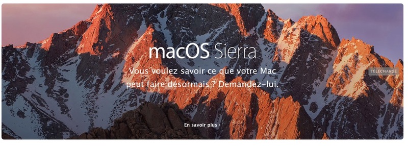 Illustration : macOS Sierra est téléchargé automatiquement chez les utilisateurs d'El Capitan