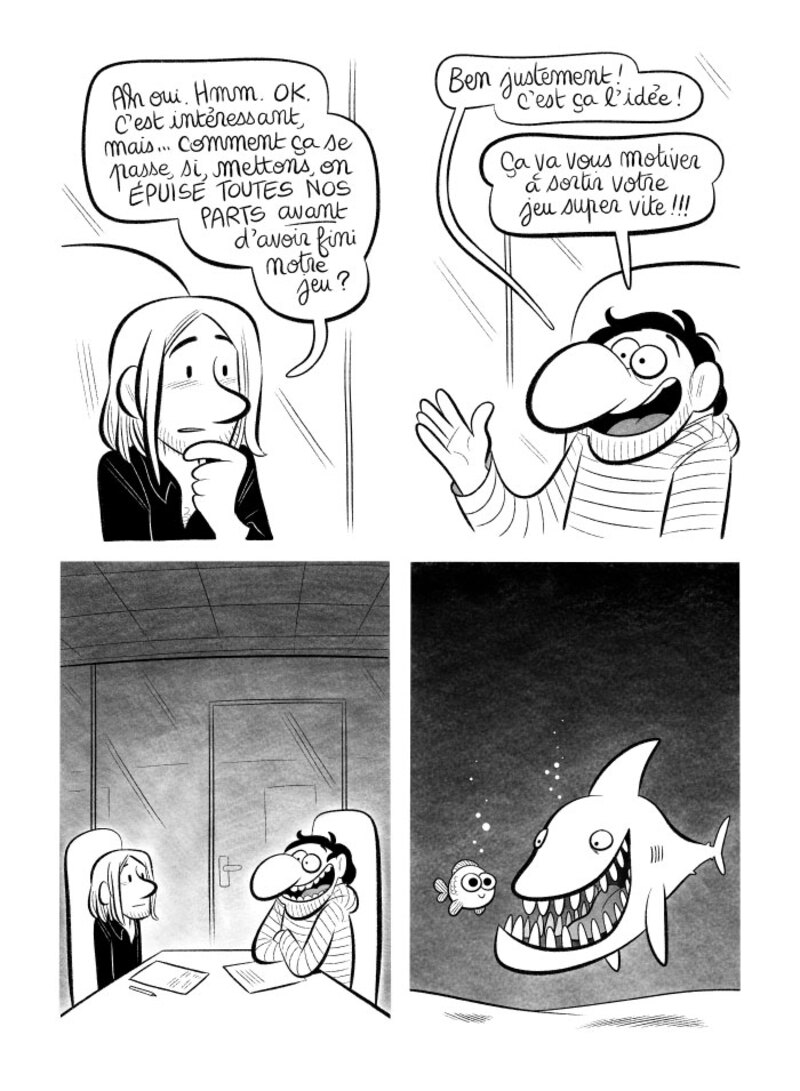 Illustration : BD : "J'ai créé ma startup iOS en Californie", par Laurel
