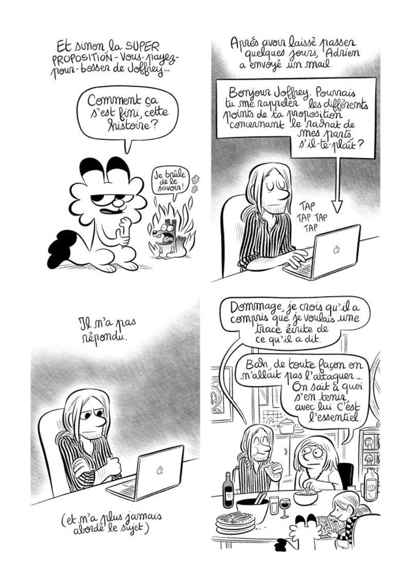 Illustration : BD : "J'ai créé ma startup iOS en Californie", par Laurel