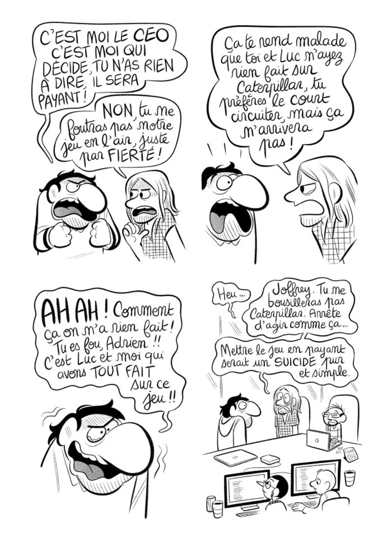 Illustration : BD : "J'ai créé ma startup iOS en Californie", par Laurel