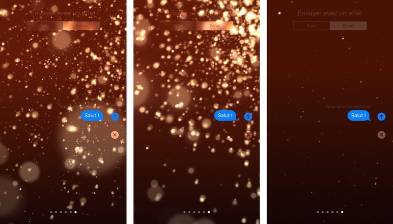 Illustration : iOS 10.2 : une flopée d'emojis et un nouvel effet pour les messages