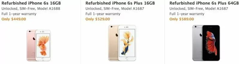 Apple propose enfin des iPhone sur le Refurb !