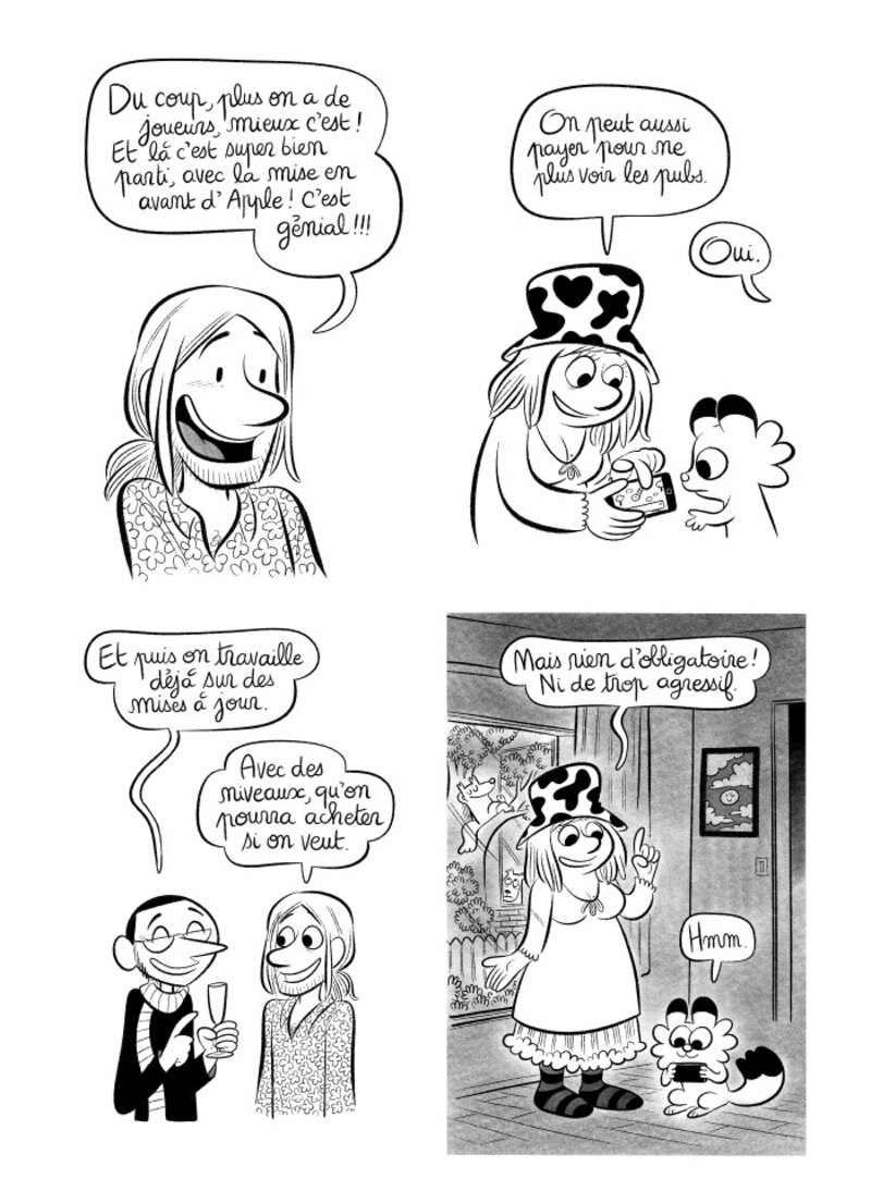 Illustration : BD : "J'ai créé ma startup iOS en Californie", par Laurel