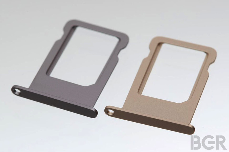 Des tiroirs à SIM anthracites ou cuivrés, avant goût des couleurs de l'iPhone 5S ?