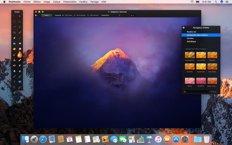 Pixelmator prend en charge la Touch Bar et les nouvelles fonctionnalités de macOs Sierra