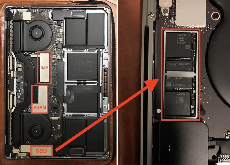 Les SSD des MacBook Pro Retina "Touch Bar" seraient impossibles à remplacer