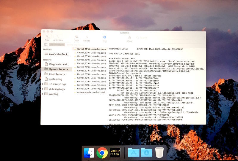 Illustration : Déjà de gros problèmes (GPU, SSD) sur les nouveaux MacBook Pro