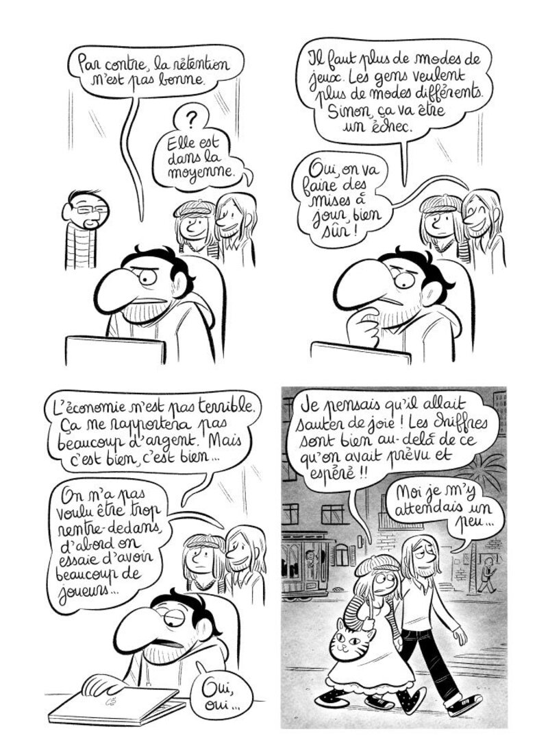 Illustration : BD : "J'ai créé ma startup iOS en Californie", par Laurel