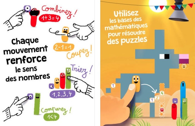 Illustration : DragonBox Numbers fait aimer les maths aux enfants pour 0,99 € au lieu de 7,99 €