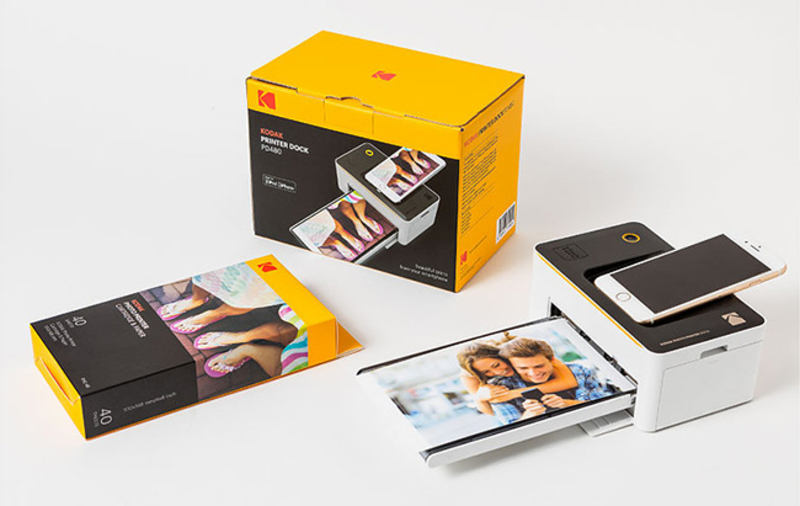 Illustration : Kodak lance deux mini-imprimantes pour iPhone dont une totalement sans fil
