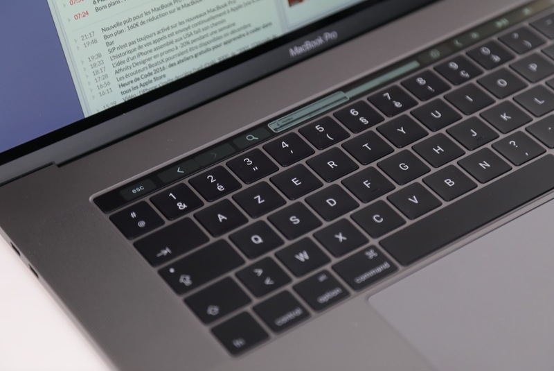 Illustration : Test des MacBook Pro (fin 2016)