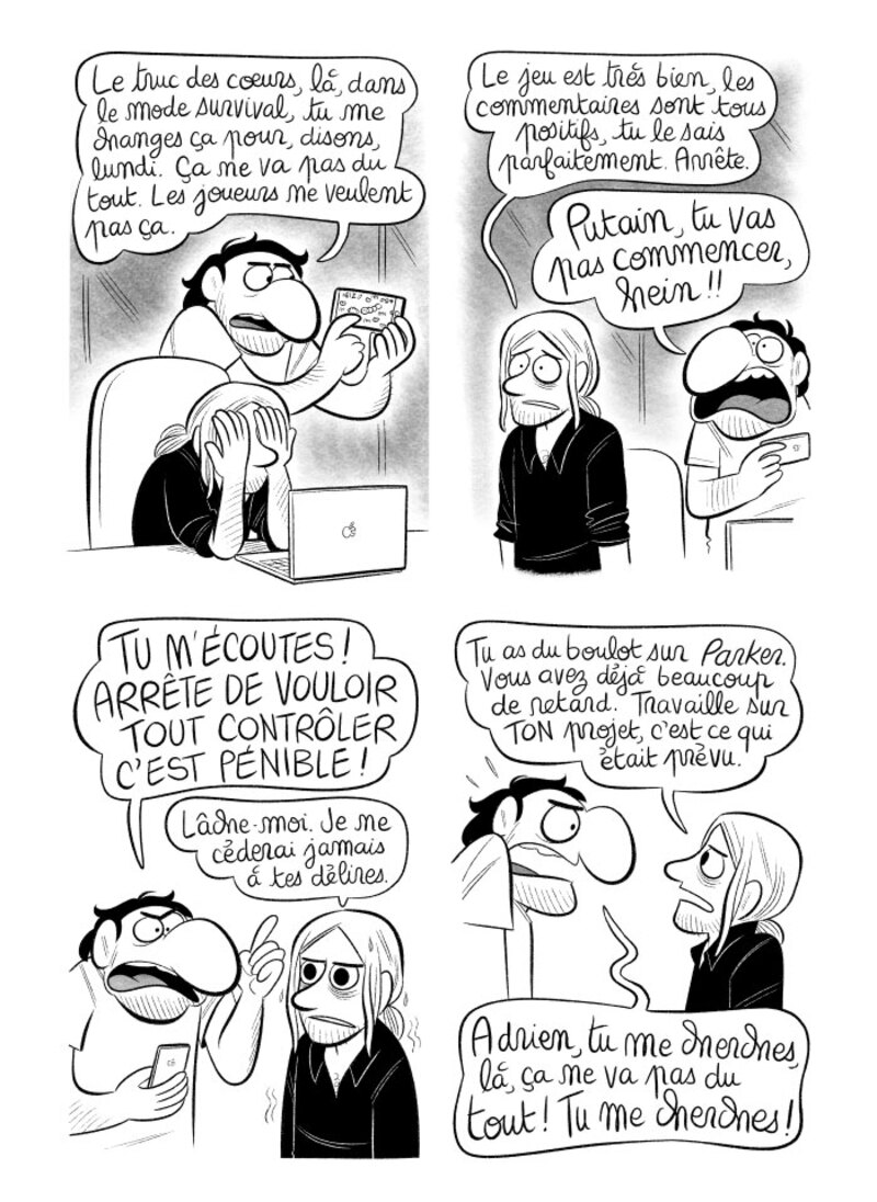 Illustration : BD : "J'ai créé ma startup iOS en Californie", par Laurel