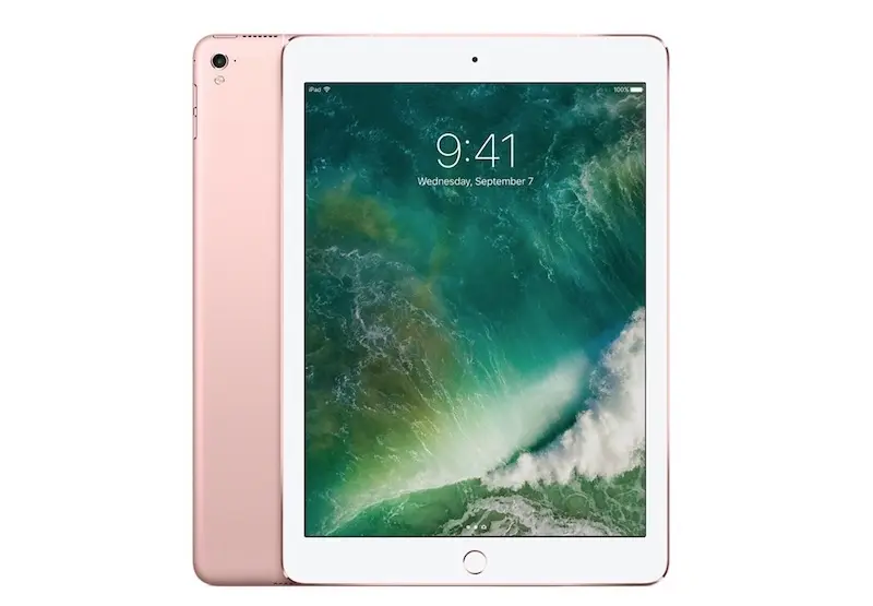 L'iPad Pro 9,7'' or rose est disponible sur le Refurb