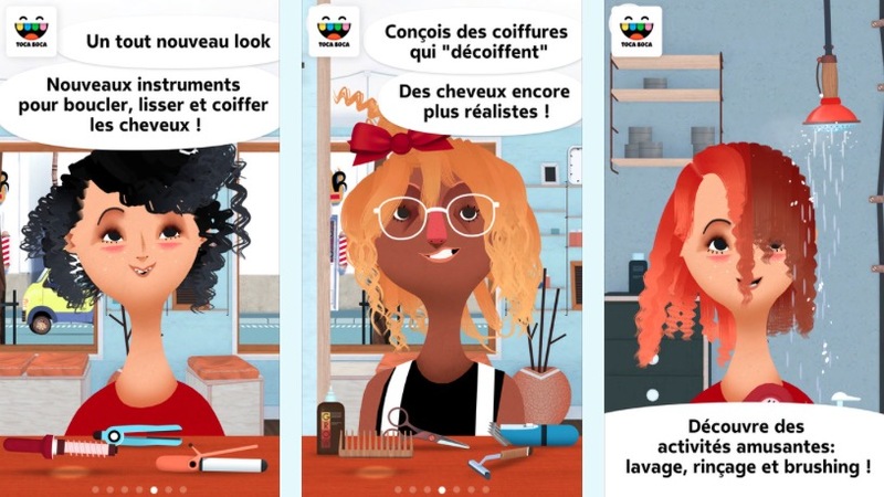 Illustration : Le jeu pour enfants Toca Hair Salon 2 est gratuit aujourd'hui sur iOS