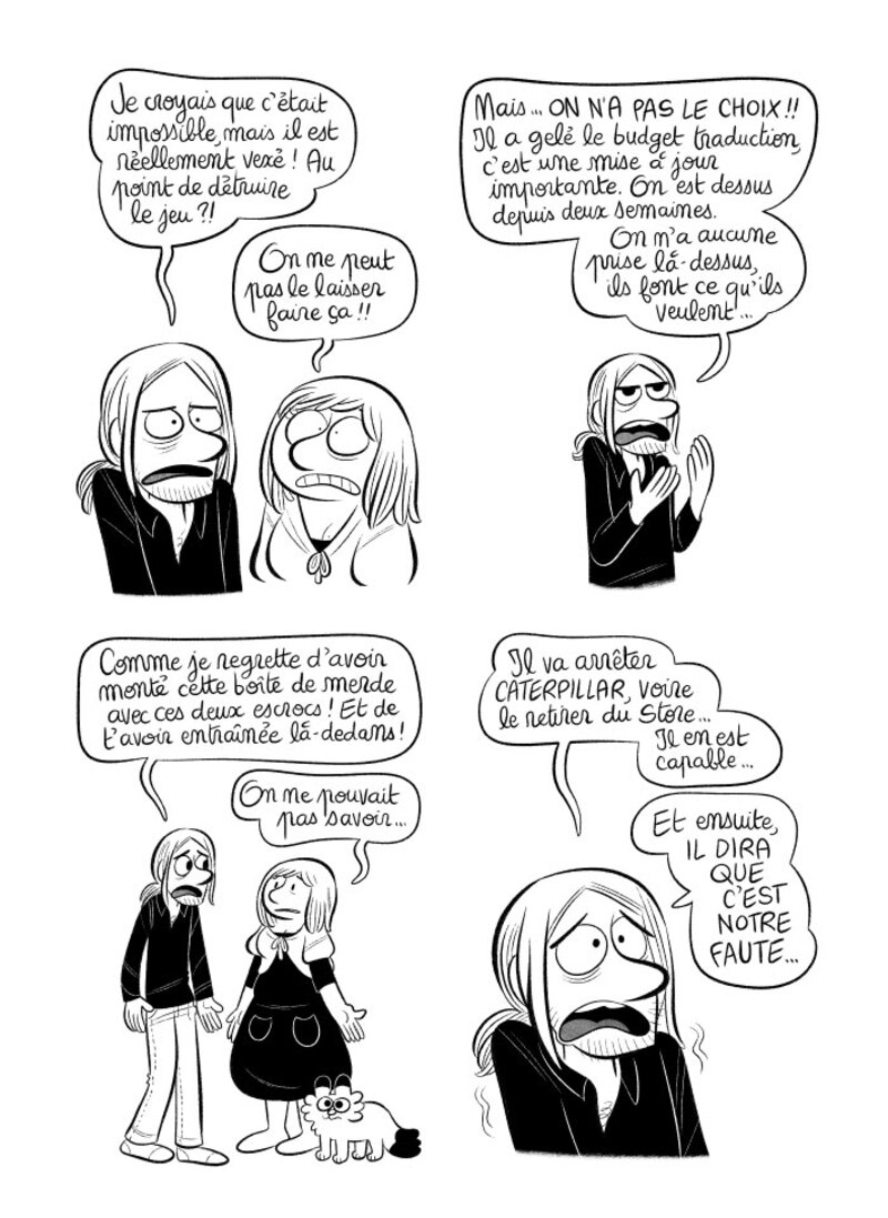 Illustration : BD : "J'ai créé ma startup iOS en Californie", par Laurel