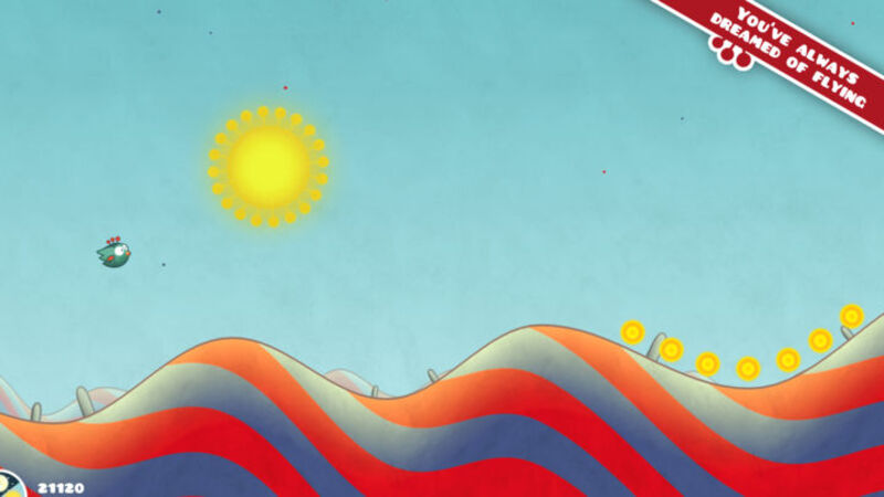 Illustration : Tiny Wings déploie ses ailes sur l'Apple TV