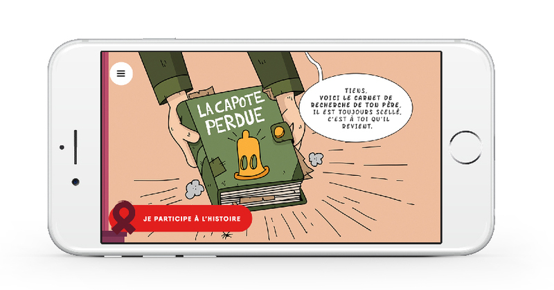 Illustration : "Panique à Sexopolis", une BD pour la lutte contre le sida