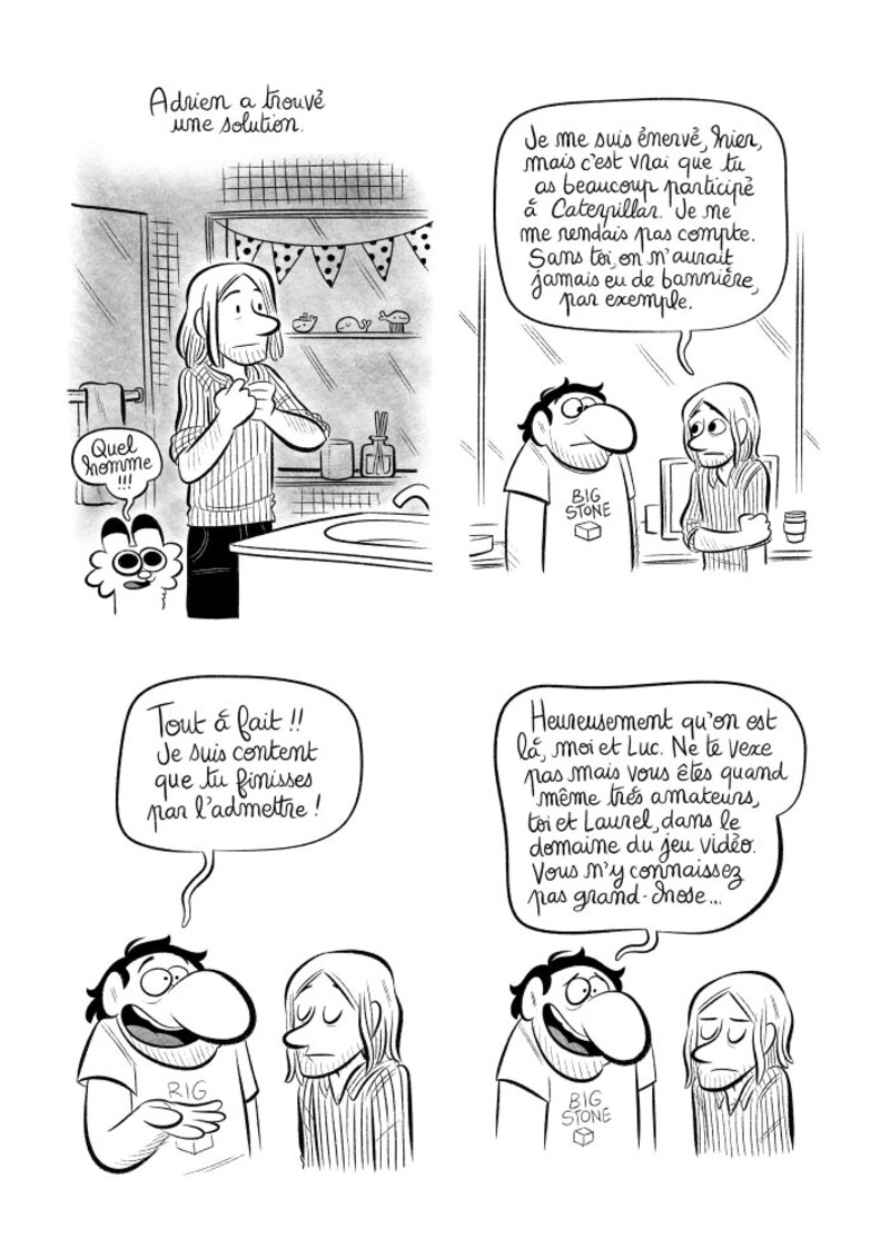 Illustration : BD : "J'ai créé ma startup iOS en Californie", par Laurel