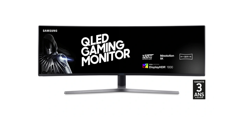 Illustration : #BlackFriday : moniteur 49" Samsung 5120x1440 à 799€, 34" Samsung UltraWide à 319€, 34" UltraWide LG dès 272€