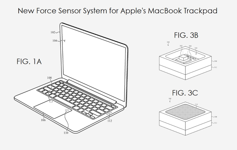 Apple travaille sur des capteurs de pression pour l'Apple Watch, le MacBook Pro ou les AirPods