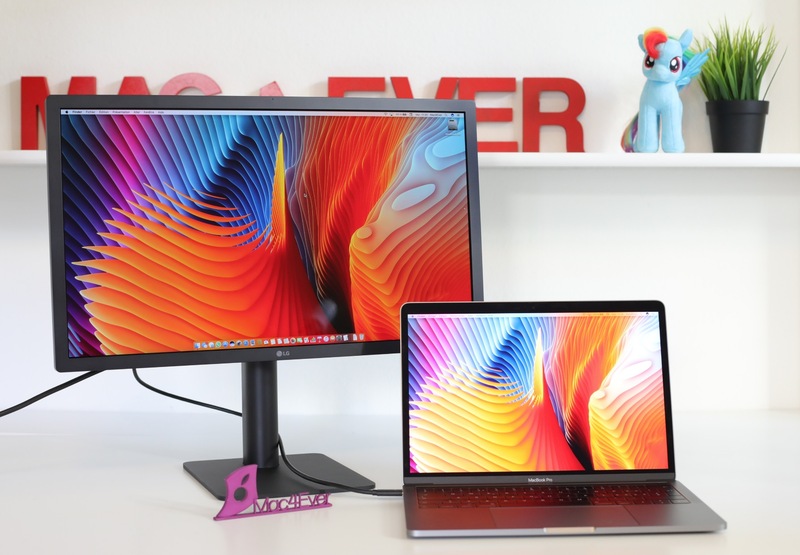 Illustration : Test de l'écran LG 4k "UltraFine" USB C (adapté aux MacBook Pro 2016)