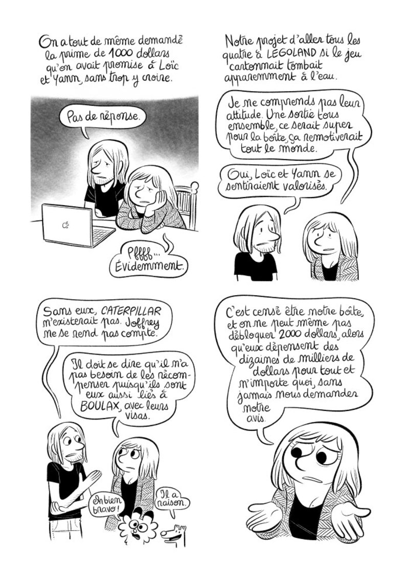 Illustration : BD : "J'ai créé ma startup iOS en Californie", par Laurel