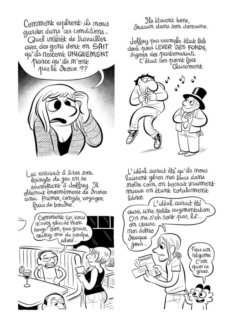 Illustration : BD : "J'ai créé ma startup iOS en Californie", par Laurel