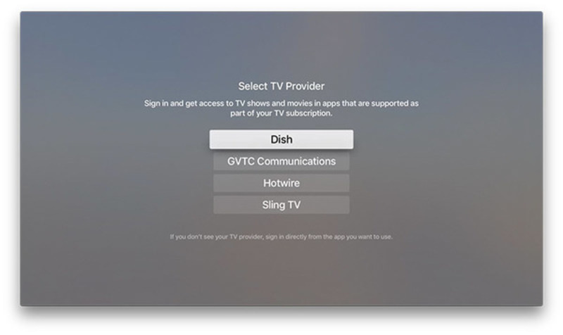 Illustration : Mise à jour en version finale de tvOS 10.1