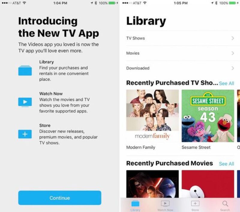 Illustration : Mise à jour en version finale de tvOS 10.1