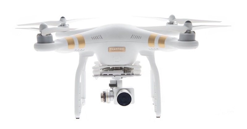 Illustration : Promos : drones (DJI Phantom, Parrot Disco, BeBop) et DJI Osmo Mobile