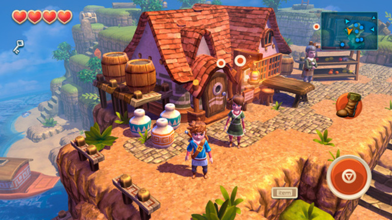 Illustration : Oceanhorn est proposé à 5€ en ce moment sur iPhone, iPad et Apple TV (au lieu de 9€)