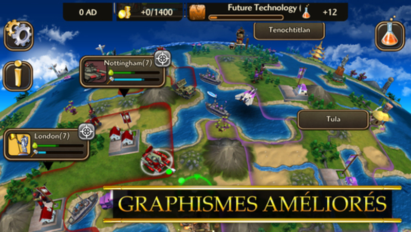 Illustration : Civilization Revolution 2 en vente pour la première fois à 2,99€ sur iPhone et iPad