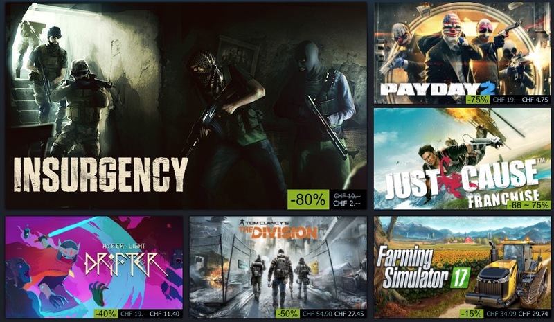 Illustration : Soldes Steam : de nombreux jeux en promo sur Mac