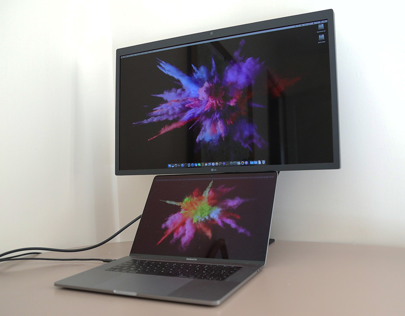 Illustration : Test du moniteur 5K UltraFine de LG (27") adapté aux MacBook Pro 2016