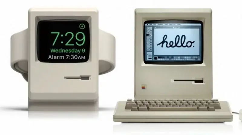 Elago transforme l'Apple Watch en un Macintosh Vintage