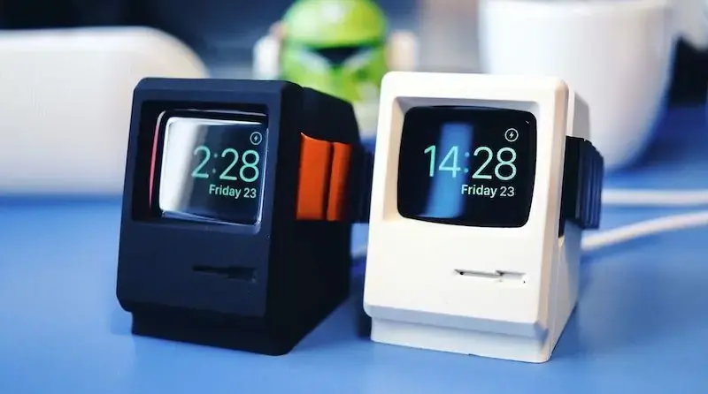 Elago transforme l'Apple Watch en un Macintosh Vintage