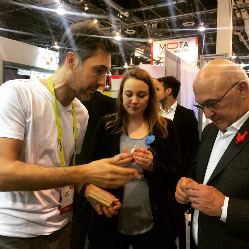 Illustration : L'image du jour : à la #CES, les francais sont partout !