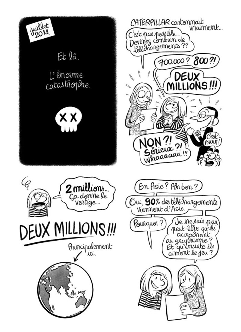 Illustration : BD : "J'ai créé ma startup iOS en Californie", par Laurel