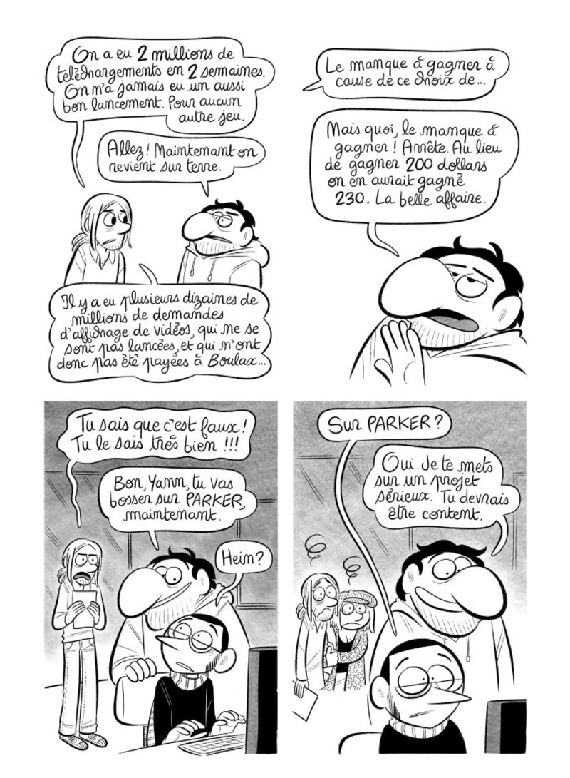 Illustration : BD : "J'ai créé ma startup iOS en Californie", par Laurel