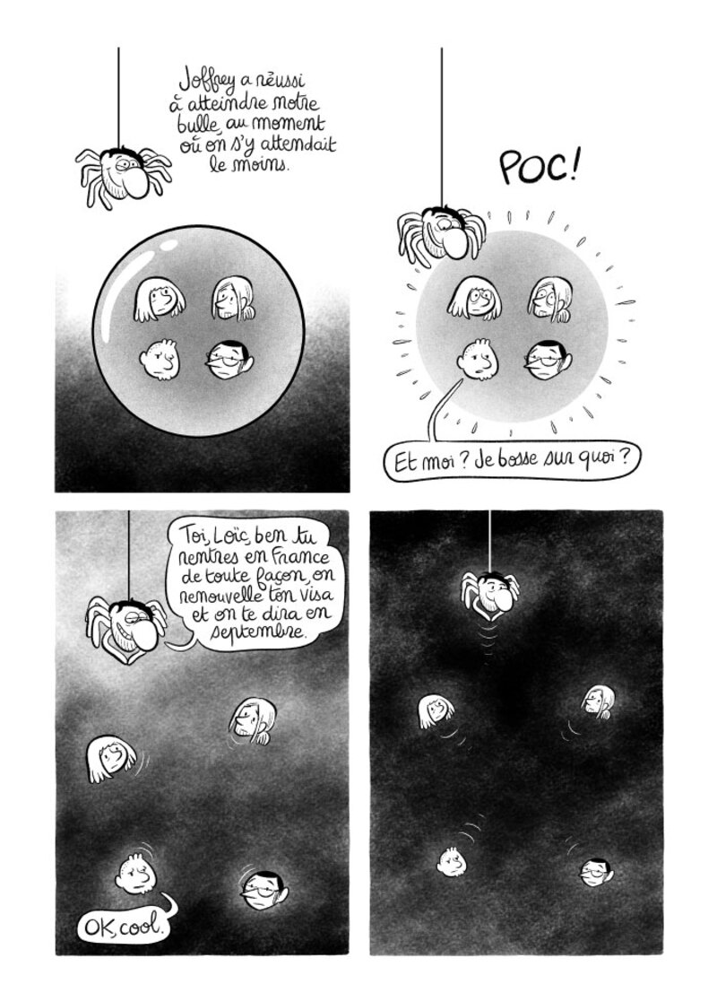 Illustration : BD : "J'ai créé ma startup iOS en Californie", par Laurel