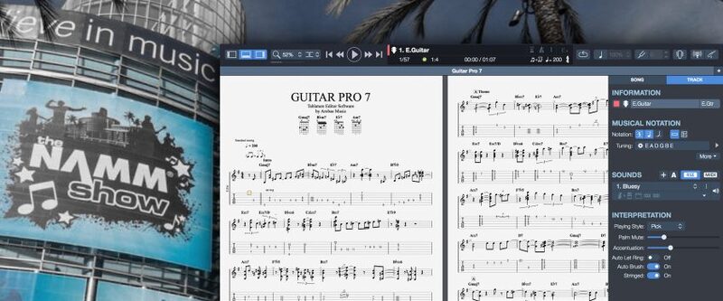 Illustration : #NAMM2017 : Guitar Pro 7 disponible en version beta