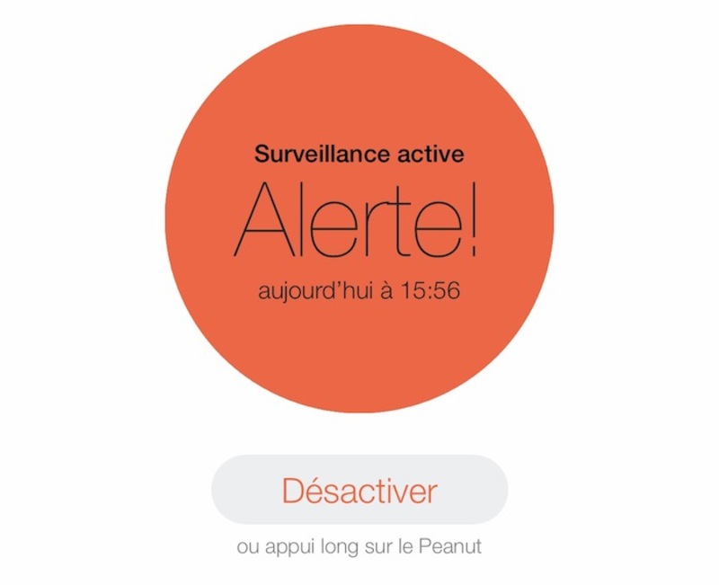 Illustration : Test-express du GuardPeanut, l'antivol connecté de Sense