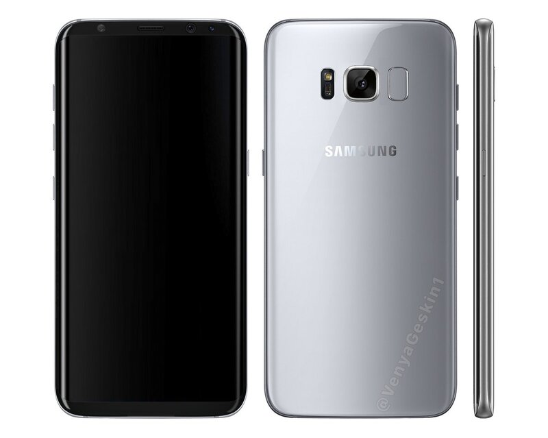 Illustration : Galaxy S8 : un nouveau rendu (très propre) du futur smartphone-amiral de Samsung