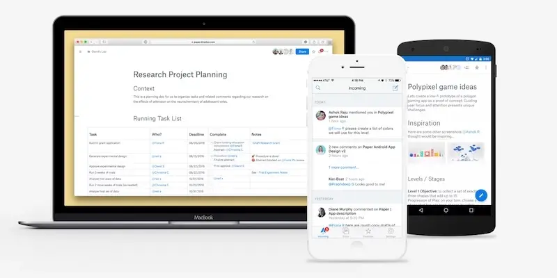 Dropbox présente ses nouveautés pour les pros (Smart Sync, Paper, nouveaux forfaits...)