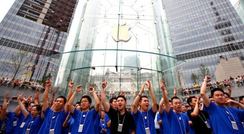 Illustration : Q1'17 : Malgré les chiffres mitigés d'Apple en Chine, Tim Cook entend relever le défi